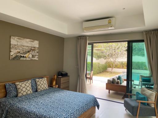 Chic 2-bedroom villa, with pool view in Baan Wana project, on Bangtao/Laguna beach