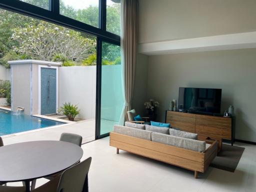 Chic 2-bedroom villa, with pool view in Baan Wana project, on Bangtao/Laguna beach