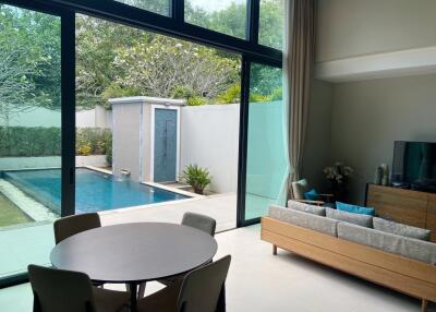 Chic 2-bedroom villa, with pool view in Baan Wana project, on Bangtao/Laguna beach