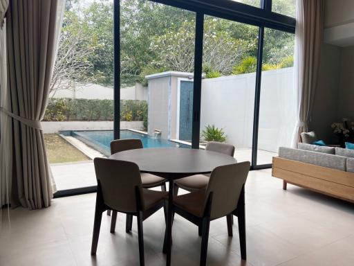 Chic 2-bedroom villa, with pool view in Baan Wana project, on Bangtao/Laguna beach