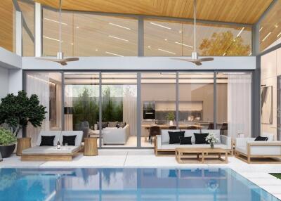 Cozy premium, spacious 4-bedroom villa, with pool view, on Bangtao/Laguna beach  ( + Video review)