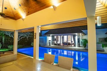 Astonishing, spacious 5-bedroom villa, with pool view in Layan Hills Estate project, on Bangtao/Laguna beach