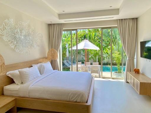 Chic 3-bedroom villa, with pool view in Trichada Sky project, on Bangtao/Laguna beach