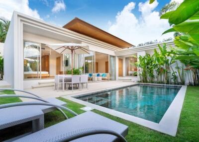 Chic 3-bedroom villa, with pool view in Trichada Sky project, on Bangtao/Laguna beach