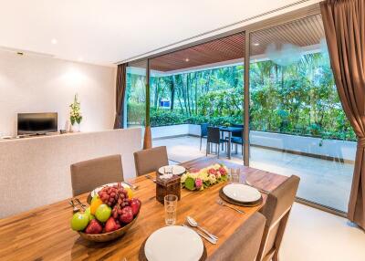 Exclusive 2-bedroom apartments, with garden view in Lotus Gardens project, on Bangtao/Laguna beach