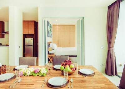 Comfortable 3-bedroom apartments, with garden view in Lotus Gardens project, on Bangtao/Laguna beach