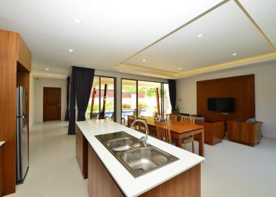 Incredible 3-bedroom villa, with pool view in Bamboo Garden Villa project, on Rawai beach