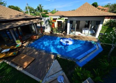 Incredible 3-bedroom villa, with pool view in Bamboo Garden Villa project, on Rawai beach