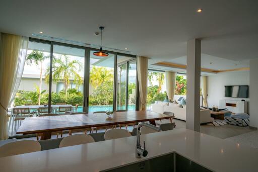 Cozy premium, large 3-bedroom villa, with mountain view in The Pavilions Phuket project, on Bangtao/Laguna beach  ( + Video review)