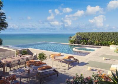 Amazing, spacious 3-bedroom apartments, with sea view and near the sea, on Bangtao/Laguna beach