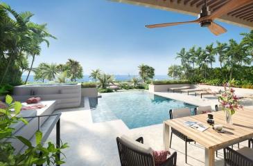 Luxurious, large 4-bedroom villa, with sea view and near the sea, on Bangtao/Laguna beach