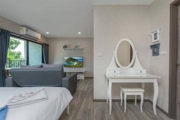 Comfortable 1-bedroom apartments, with pool view in The Title Residencies Naiyang project, on Nai Yang beach