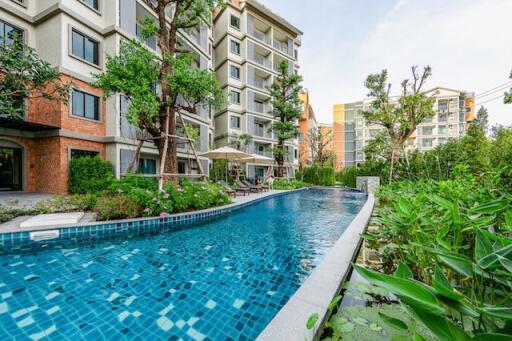 Comfortable 1-bedroom apartments, with pool view in The Title Residencies Naiyang project, on Nai Yang beach