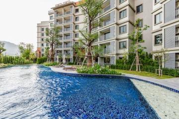 Comfortable 1-bedroom apartments, with pool view in The Title Residencies Naiyang project, on Nai Yang beach