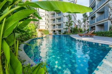 Comfortable 1-bedroom apartments, with pool view in The Title Residencies Naiyang project, on Nai Yang beach