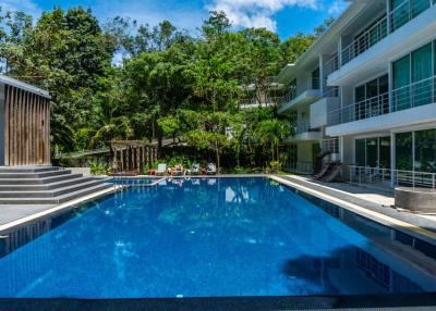 Fashionable 1-bedroom apartments, with mountain view in The Trees Residence project, on Kamala Beach beach