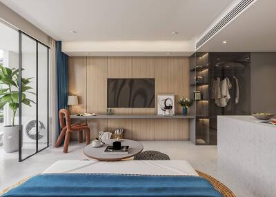 Stylish 1-bedroom apartments, with pool view and near the sea, on Bangtao/Laguna beach