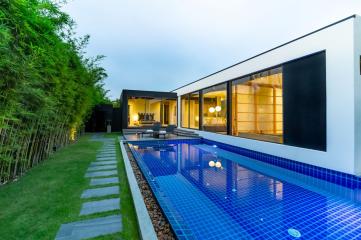 Stylish 3-bedroom villa, with pool view in Villoft Zen Living Resort and Spa project, on Bangtao/Laguna beach