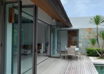 Luxury 4-bedroom villa, with pool view in Anchan Lagoon project, on Bangtao/Laguna beach