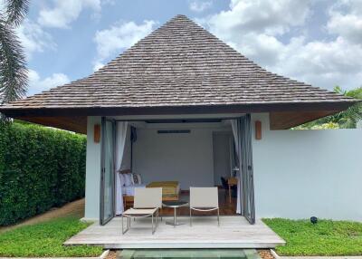 Luxury 4-bedroom villa, with pool view in Anchan Lagoon project, on Bangtao/Laguna beach