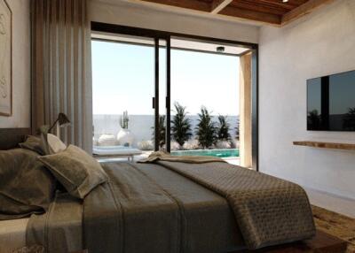 Chic 3-bedroom villa, with pool view, on Bangtao/Laguna beach