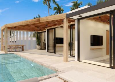 Exclusive 2-bedroom villa, with pool view, on Bangtao/Laguna beach