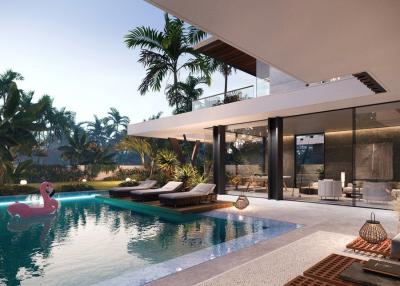 Chic premium, large 4-bedroom villa, with garden view, on Bangtao/Laguna beach