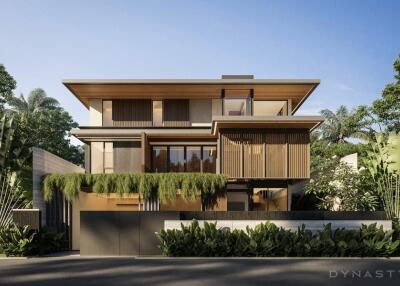 Exclusive, large 4-bedroom villa, with sea view and near the sea in Maan Tawan project, on Bangtao/Laguna beach