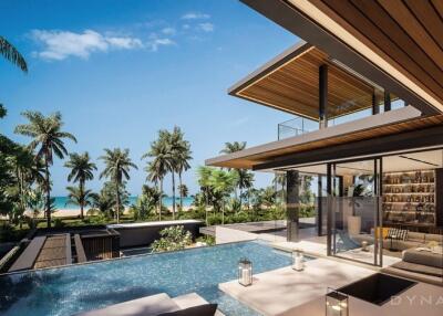 Exclusive, large 4-bedroom villa, with sea view and near the sea in Maan Tawan project, on Bangtao/Laguna beach