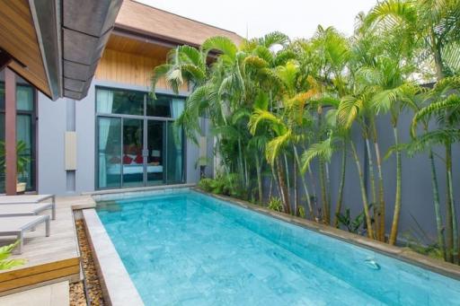 Stylish 3-bedroom villa, with pool view in Onyx project, on Nai Harn beach