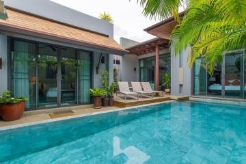 Stylish 3-bedroom villa, with pool view in Onyx project, on Nai Harn beach