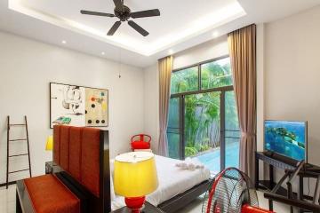 Stylish 3-bedroom villa, with pool view in Onyx project, on Nai Harn beach