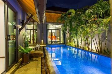 Stylish 3-bedroom villa, with pool view in Onyx project, on Nai Harn beach