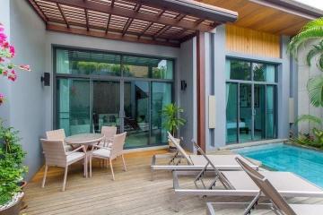 Stylish 3-bedroom villa, with pool view in Onyx project, on Nai Harn beach
