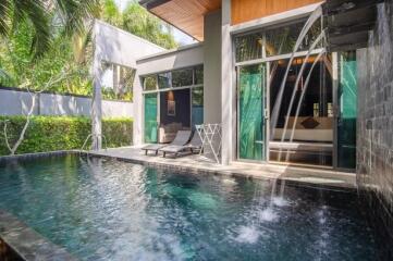 Amazing 2-bedroom villa, with pool view in Onyx project, on Nai Harn beach