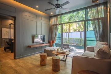 Amazing 2-bedroom villa, with pool view in Onyx project, on Nai Harn beach