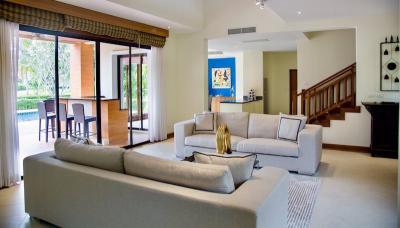 Chic, large 4-bedroom villa, with pool view in Angsana Villas Resort project, on Bangtao/Laguna beach  ( + Video review)