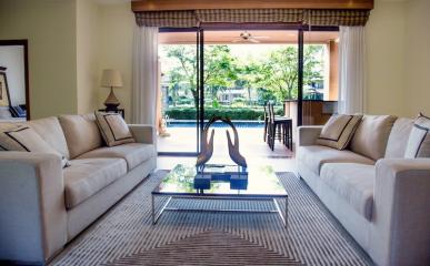 Chic, large 4-bedroom villa, with pool view in Angsana Villas Resort project, on Bangtao/Laguna beach  ( + Video review)