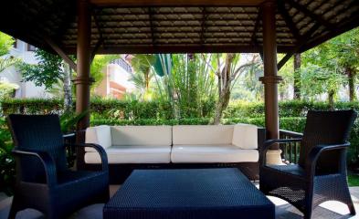 Chic, large 4-bedroom villa, with pool view in Angsana Villas Resort project, on Bangtao/Laguna beach  ( + Video review)