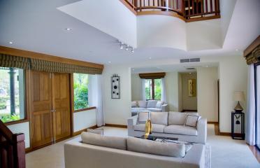 Chic, large 4-bedroom villa, with pool view in Angsana Villas Resort project, on Bangtao/Laguna beach  ( + Video review)