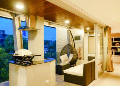 Amazing, large 2-bedroom apartments, with urban view and near the sea, on Phuket Town beach