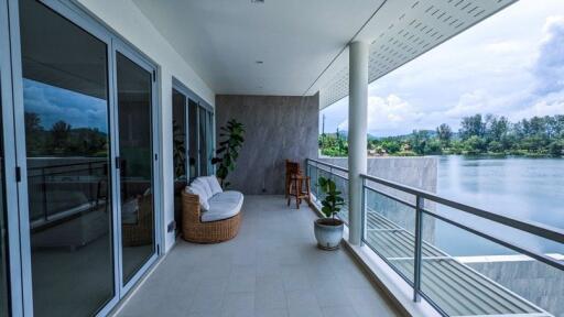 Luxurious 2-bedroom apartments, with lake view and near the sea in Angsana Beachfront Residences project, on Bangtao/Laguna beach