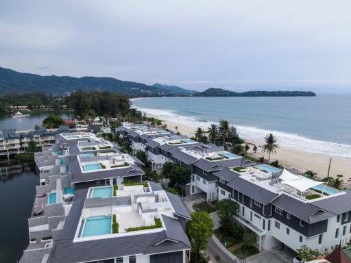 Luxurious 2-bedroom apartments, with lake view and near the sea in Angsana Beachfront Residences project, on Bangtao/Laguna beach