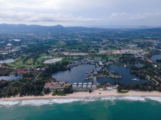 Luxurious 2-bedroom apartments, with lake view and near the sea in Angsana Beachfront Residences project, on Bangtao/Laguna beach