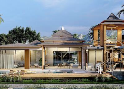 Stunning, spacious 4-bedroom villa, with pool view, on Bangtao/Laguna beach