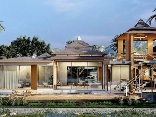 Gorgeous, spacious 4-bedroom villa, with pool view, on Bangtao/Laguna beach