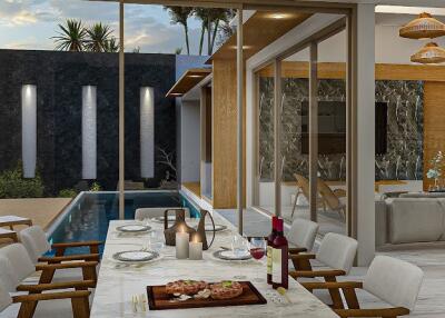 Gorgeous, spacious 4-bedroom villa, with pool view, on Bangtao/Laguna beach