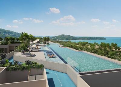 Chic 1-bedroom apartments, with sea view and near the sea, on Bangtao/Laguna beach  ( + Video review)