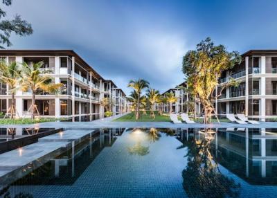 Luxurious 2-bedroom apartments, with pool view and near the sea in Baan Mai Khao project, on Mai Khao beach