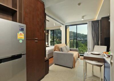 Stylish 1-bedroom apartments in Aristo project, on Surin Beach beach